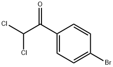 Ethanone, 1-(4-bromophenyl)-2,2-dichloro- 结构式