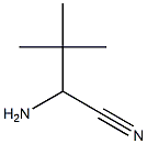 2-氨基-3,3-二甲基丁腈 结构式