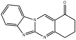 3,4-二氢苯并[4,5]咪唑并[2,1-B]喹唑啉-1(2H)-酮 结构式