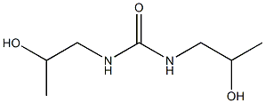 Urea, N,N'-bis(2-hydroxypropyl)- 结构式