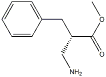 (S)-3-氨基-2-苄基丙酸甲酯 结构式
