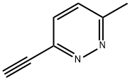 3-乙炔基-6-甲基哒嗪 结构式