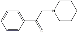 1-phenyl-2-(1-piperidyl)ethanone 结构式