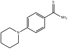 4-(哌啶-1-基)硫代苯甲酰 结构式