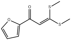 1-(2-furyl)-3,3-bis(methylsulfanyl)prop-2-en-1-one 结构式