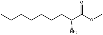 R-2-氨基壬酸甲酯 结构式