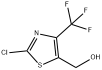 (2-氯-4-(三氟甲基)噻唑-5-基)甲醇 结构式