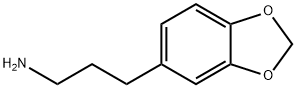 3-(2H-1,3-benzodioxol-5-yl)propan-1-amine 结构式