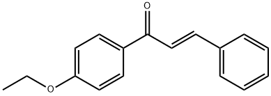 (2E)-1-(4-ethoxyphenyl)-3-phenylprop-2-en-1-one 结构式