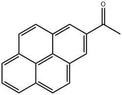 2-乙酰基芘 结构式