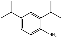 2,4-二(丙烷-2-基)苯胺 结构式