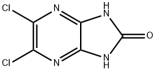 5,6-二氯-1,3-二氢-2H-咪唑并[4,5-B]吡嗪-2-酮 结构式