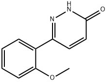 6-(2-methoxyphenyl)pyridazin-3-ol 结构式