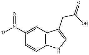 5-Nitroindole-3-acetic Acid 结构式
