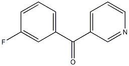 Methanone, (3-fluorophenyl)-3-pyridinyl- 结构式