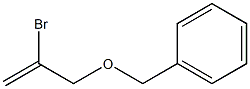 Benzene, [[(2-bromo-2-propenyl)oxy]methyl]- 结构式