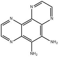 Pyrazino[2,3-f]quinoxaline-5,6-diamine 结构式