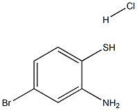 Benzenethiol, 2-amino-4-bromo-, hydrochloride 结构式