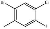 1-BROMO-2,4-DIIODO-5-METHYLBENZENE 结构式