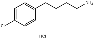 4-(4-氯苯基)丁-1-胺盐酸盐 结构式