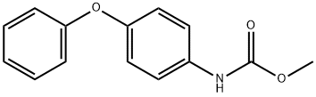 Carbamic acid, (4-phenoxyphenyl)-, methyl ester 结构式