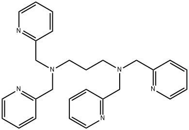 N,N,N',N'-TETRAKIS(PYRIDIN-2-YLMETHYL)PROPANE-1,3-DIAMINE 结构式