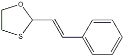 1,3-Oxathiolane, 2-(2-phenylethenyl)- 结构式