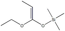 Silane, [(1-ethoxy-1-propenyl)oxy]trimethyl- 结构式