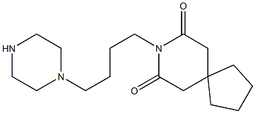 丁螺环酮杂质17 结构式