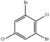 2,5-二氯-1,3-二溴苯 结构式