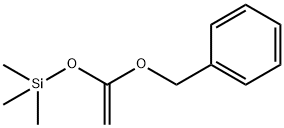 Silane, trimethyl[[1-(phenylmethoxy)ethenyl]oxy]- 结构式