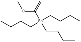 Stannane, tributyl(1-methoxyethenyl)- 结构式