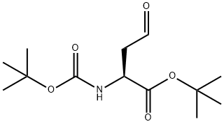 (S)-叔丁基2-((叔丁氧基羰基)氨基)-4-氧代丁酸酯 结构式