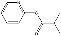 Propanethioic acid, 2-methyl-, S-2-pyridinyl ester 结构式