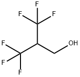 1-丙醇,3,3,3-三氟-2-(三氟甲基) - 结构式