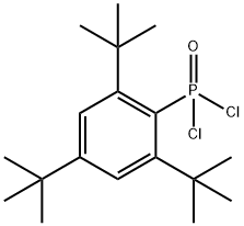 Phosphonic dichloride, [2,4,6-tris(1,1-dimethylethyl)phenyl]- 结构式