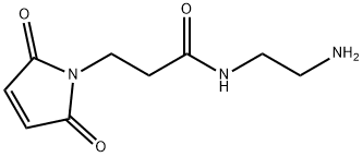 N-(2-aminoethyl)-3-(2,5-dioxo-2H-pyrrol-1(5H)-yl)propanamide HCl 结构式