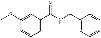 N-benzyl-3-methoxybenzamide 结构式