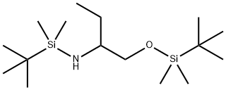 1-tert-butyl-N-(1-((tert-butyldimethylsilyl)oxy)butan-2-yl)-1,1-dimethylsilanamine 结构式