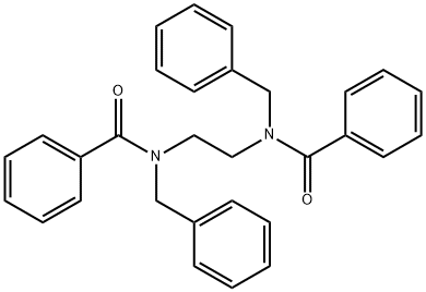 Benzamide, N,N'-1,2-ethanediylbis[N-(phenylmethyl)- 结构式