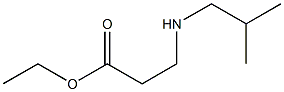 ethyl 3-[(2-methylpropyl)amino]propanoate 结构式