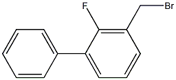 3-(溴甲基)-2-氟-1,1′-联苯 结构式