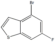 Benzo[b]thiophene, 4-bromo-6-fluoro- 结构式