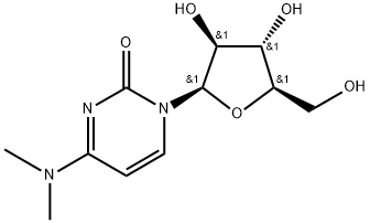 2(1H)-Pyrimidinone, 1-b-D-arabinofuranosyl-4-(dimethylamino)- 结构式