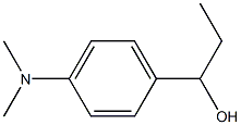 1-[4-(dimethylamino)phenyl]propan-1-ol 结构式