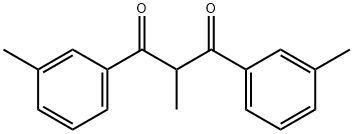 2-甲基-1,3-二-间甲苯基丙烷-1,3-二酮 结构式