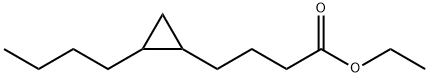 4-(2-丁基环丙基)丁酸乙酯 结构式