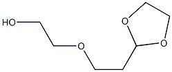 Ethanol, 2-[2-(1,3-dioxolan-2-yl)ethoxy]- 结构式