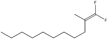 1-Undecene, 1,1-difluoro-2-methyl- 结构式