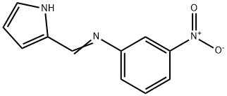 (3-nitrophenyl)(1H-pyrrol-2-ylmethylene)amine 结构式